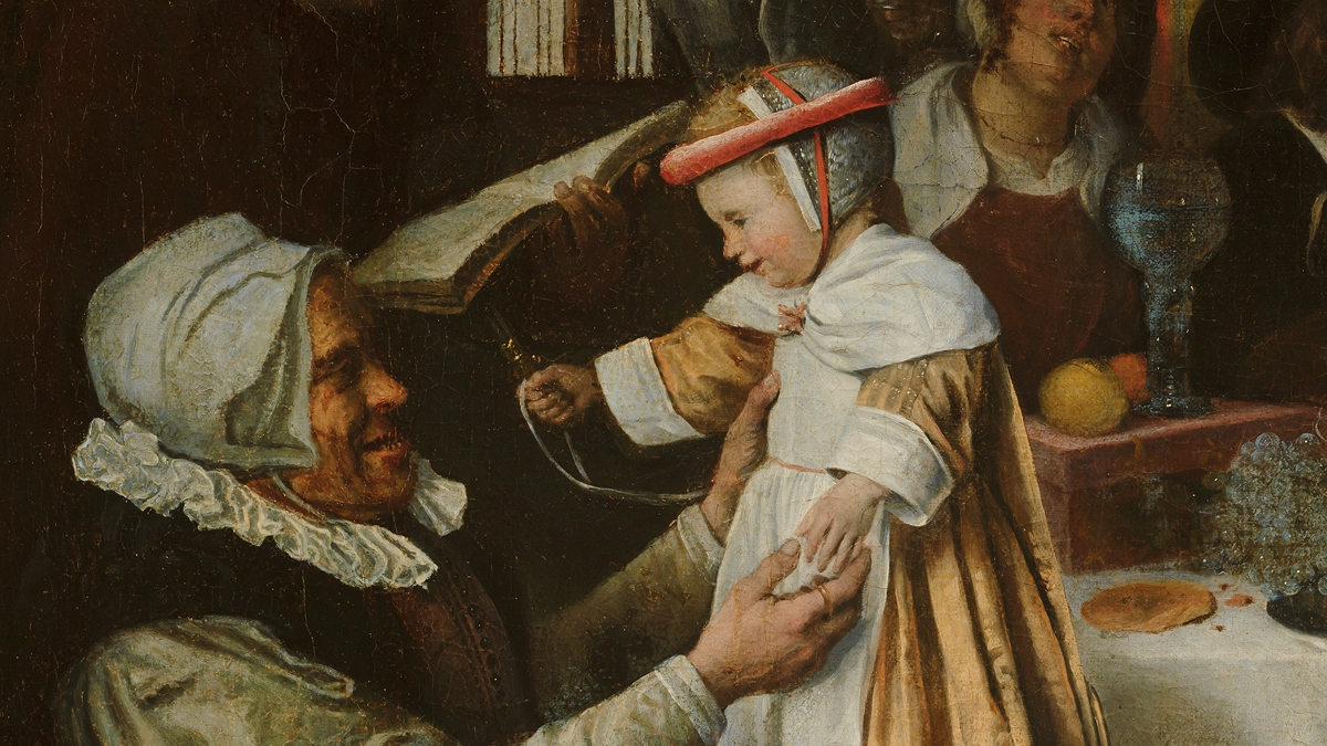 Dutch Baby c.1664 | Jan Steen | Quick Art History – The Baby Historian